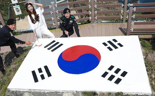 [사진]경북 경산경찰서 제공, 홍보대사 오승은