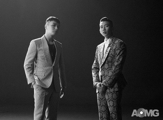 [사진]AOMG 제공, 래퍼 사이먼 도미닉(왼쪽)과 가수 박재범 
