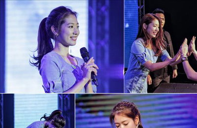 박신혜 대만 팬미팅 '성황'…6곡 열창