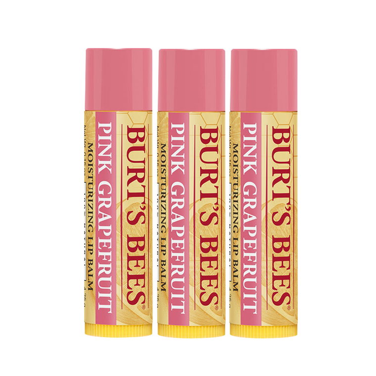 버츠비 모이스춰 라이징 립밤, 핑크 그레이프 후르츠, 4.25g, 3개