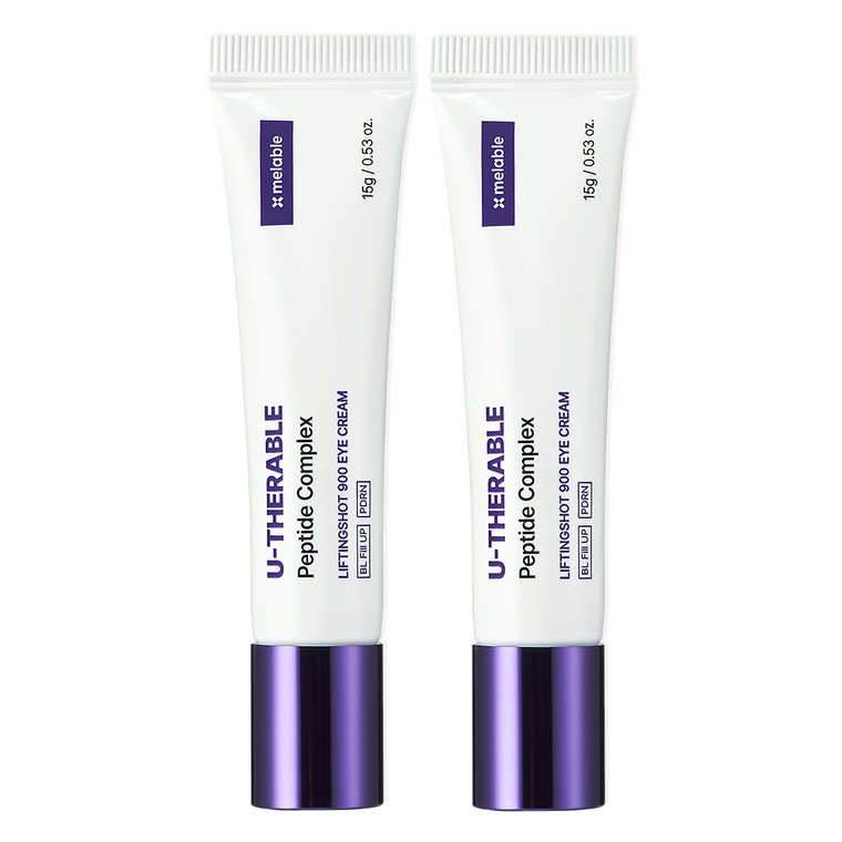 메라블 유쎄라블 리프팅샷 900 눈밑 지방 볼륨 주름개선 아이크림, 15ml, 2개