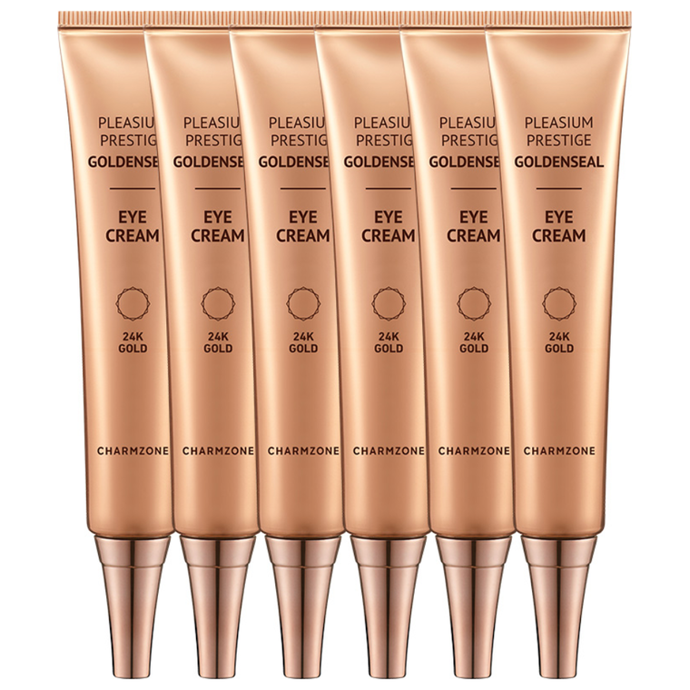 참존 골든실 주름 탄력 순금 24k 아이크림, 6개, 30ml