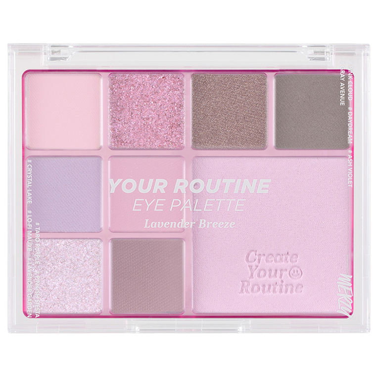 머지 유어 루틴 아이 팔레트 12.3g, LAVENDER BREEZE, 1개