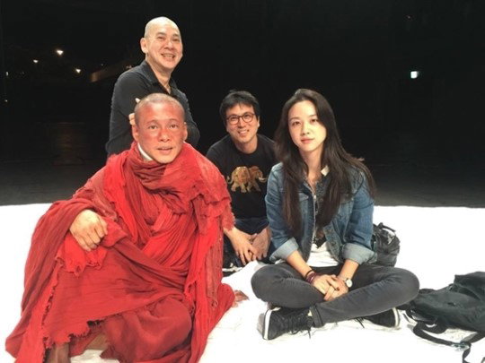 [사진]리캉성 페이스북, (왼쪽부터) 리캉성 차이밍량 김태용 탕웨이