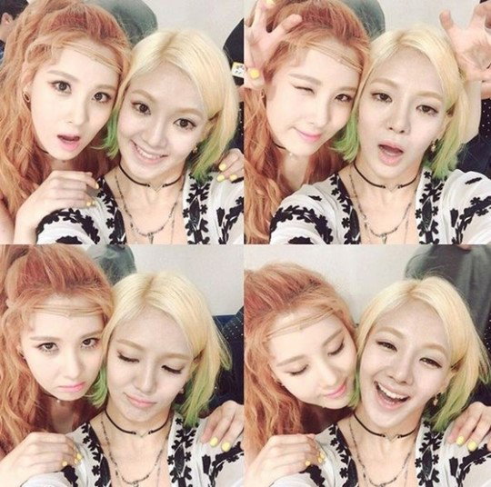 [사진]서현 인스타그램, 소녀시대 효연(왼쪽)과 효연