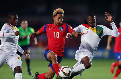 [U-17월드컵]'오세훈 결승골' 한국, 기니 꺾고 16강 확정
