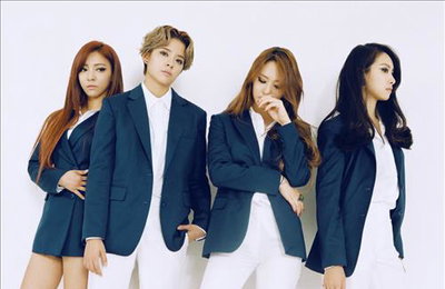 에프엑스, 한중 음원차트 1위…4인조 재편도 끄떡없다