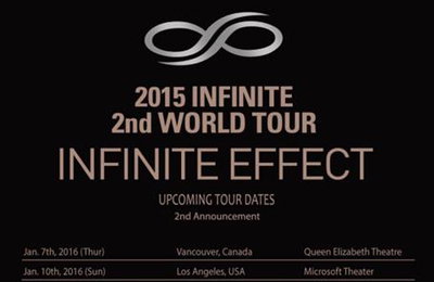인피니트, 내년 미주 투어 '인피니트 이펙트'