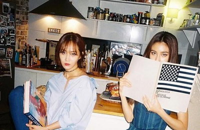유리·비비안, 자매의 동반화보…"우월한 유전자"