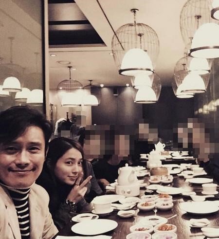 [사진]이병헌 이민정 인스타그램