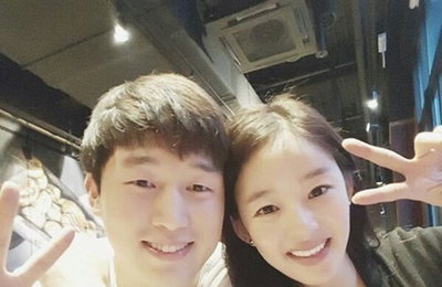 재즈 피아니스트 진보라, 농구선수 김명훈과 열애