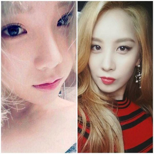 [사진]태연, 서현 인스타그램