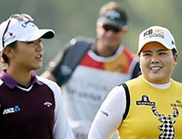 [사진]연합뉴스, 리디아 고(왼쪽)와 박인비