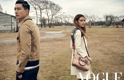 다니엘 헤니, 뉴욕서 수영과 함께 시크한 커플 화보