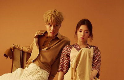 태민-아이린, 남매 케미 돋보이는 이색 화보 공개
