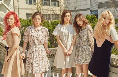 레드벨벳, 화사한 봄날 닮은...'청초한 소녀미' 발산