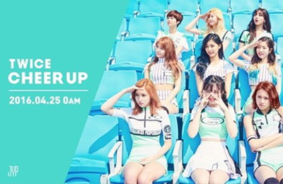 트와이스 '치어업', 8대 음원차트 올킬..러블리즈·세븐틴도 강세