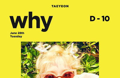 '음원퀸' 태연, 신곡 'Why'로 오는 28일 컴백…