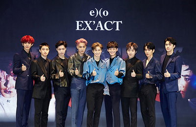 엑소, 'EX'ACT'로 유나이티드 월드 차트 1위 기록