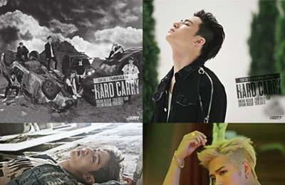 갓세븐, 루키·타이틀곡 '하드캐리'를 공개