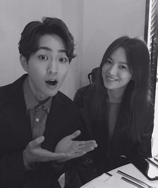 [사진]송혜교 인스타그램, 샤이니 온유와 송혜교