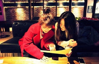 김새론·김유정, 대세 소녀들의 만남 '청순 절친'