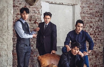 '더킹' 정우성·조인성, 비주얼 아우라…'눈길'