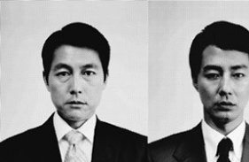 '더킹' 조인성X정우성, 그림 같은 증명사진 공개..."300만 감사"