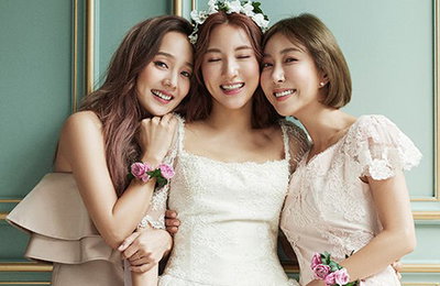 [화보]바다, SES 유진X슈와 화보촬영 '웨딩화보'