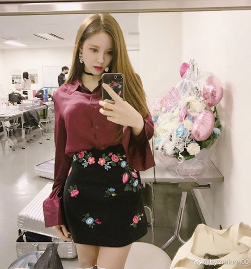 [사진]효민 웨이보
