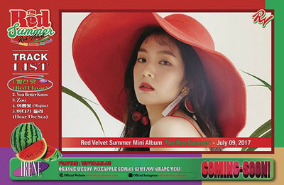 '컴백' 레드벨벳, 타이틀곡 '빨간 맛'…7월 9일 공개
