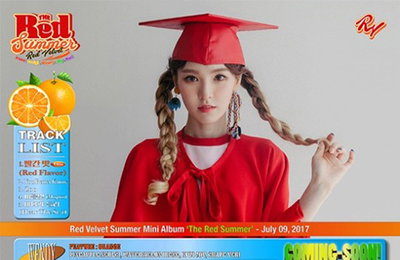 레드벨벳, 웬디 티저까지 공개 완료…'상큼발랄 썸머퀸'