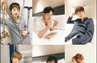 '파자마 입은 소년들'…골든차일드, 설렘 가득 데뷔 미소