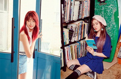 프리스틴 나영·카일라 '컴백 포토'…"비주얼 업그레이드"