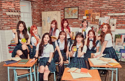 프리스틴, 미니2집은 'SCHXXL OUT'…상큼발랄 스쿨룩