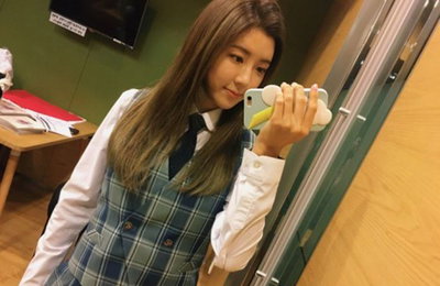 박한별, 위화감無 교복 패션…"원조 얼짱 나야 나"
