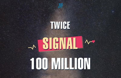 트와이스, 유튜브 1억뷰 뮤비 5개…'시그널'도 돌파