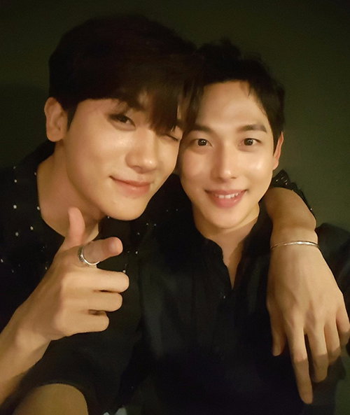 [사진]임시완 SNS, 박형식(사진왼쪽) 