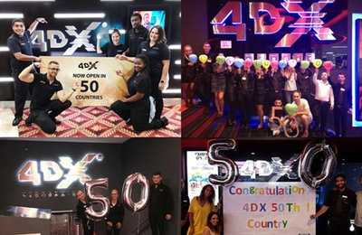 CGV, 호주에 4DX관 첫 오픈…전 세계 50개국 진출