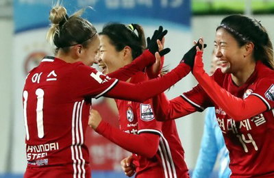 '막강 화력' 앞세운 현대제철, 여자축구 '1강' 재확인