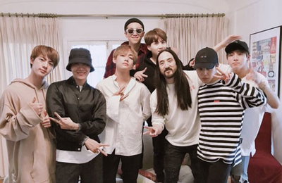 유명 DJ 스티브 아오키 "방탄소년단과 올해 안에 새 노래 발표"