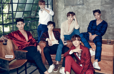 2PM, 택연 제외한 5명 JYP와 재계약…"10년 의리 계속된다"