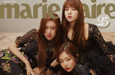 블랙핑크, 패션지 커버 장식…"여신의 환생"