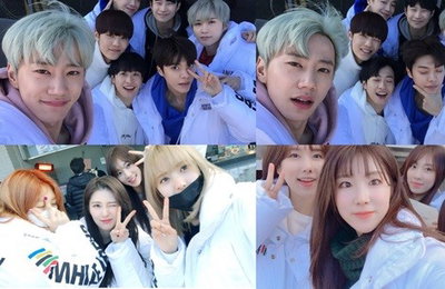 '더유닛' 최종멤버 18人 포항방문 "기부 및 봉사"