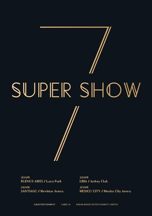 [사진]레이블SJ 제공, 슈퍼주니어 '슈퍼쇼7' 포스터