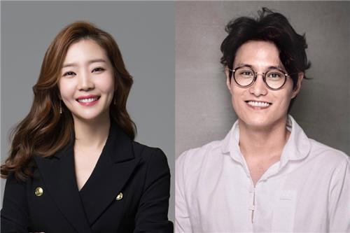 [사진]스타캠프202와 빌트바이 제공, 신다은(왼쪽)과 임성빈 부부