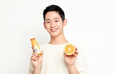빙그레, 냉장주스 따옴 모델에 정해인 발탁
