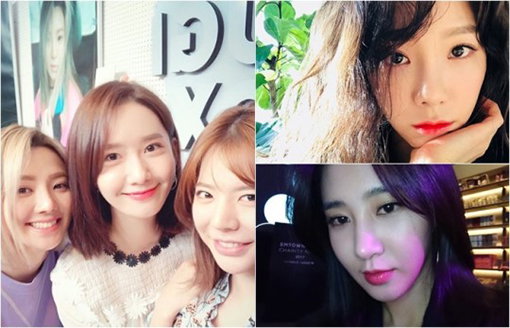 [사진]태연, 윤아, 유리 인스타그램