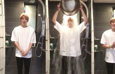 워너원 강다니엘, 아이스버킷 챌린지 동참…빅뱅 승리X이이경X사무엘 지목