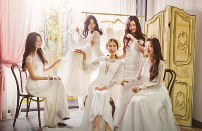'예비신부' 가은, 달샤벳 멤버들과 브라이덜샤워 '미소'